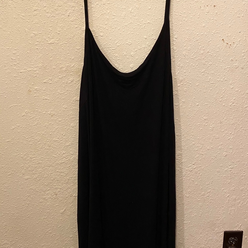 Black flowy dress